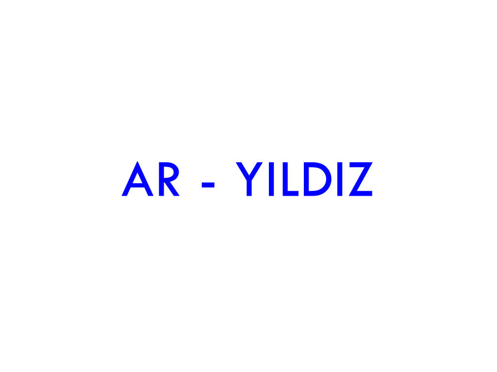 Ar - Yıldız